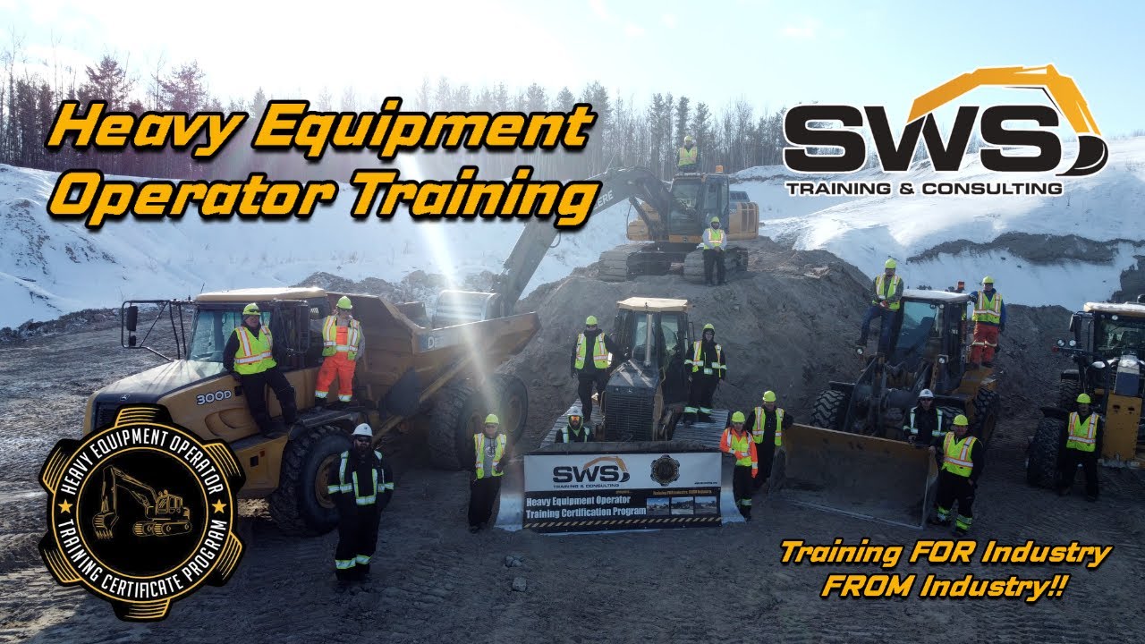 The Opportunity You've Been Waiting For Is HERE! Manitoba Heavy Equipment Operator Training