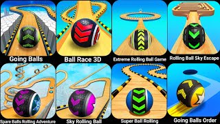 Going Balls,Ball Race 3D,Rolling Ball Sky Escape,Sky Rolling Ball,Super Ball Rolling,Going Balls Ord screenshot 4