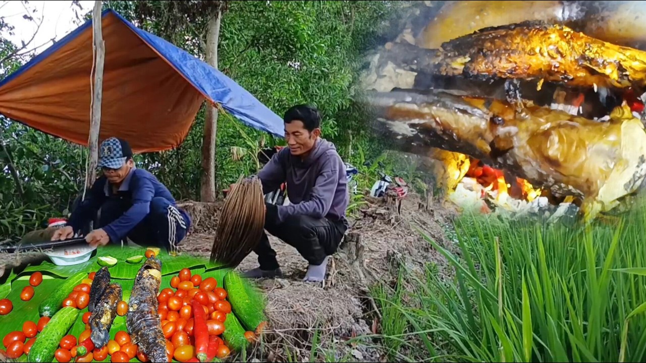 Tập 45_ Cuộc sống săn bắt cắm câu ll gặp cảnh mưa to quá anh em trở tay không kịp