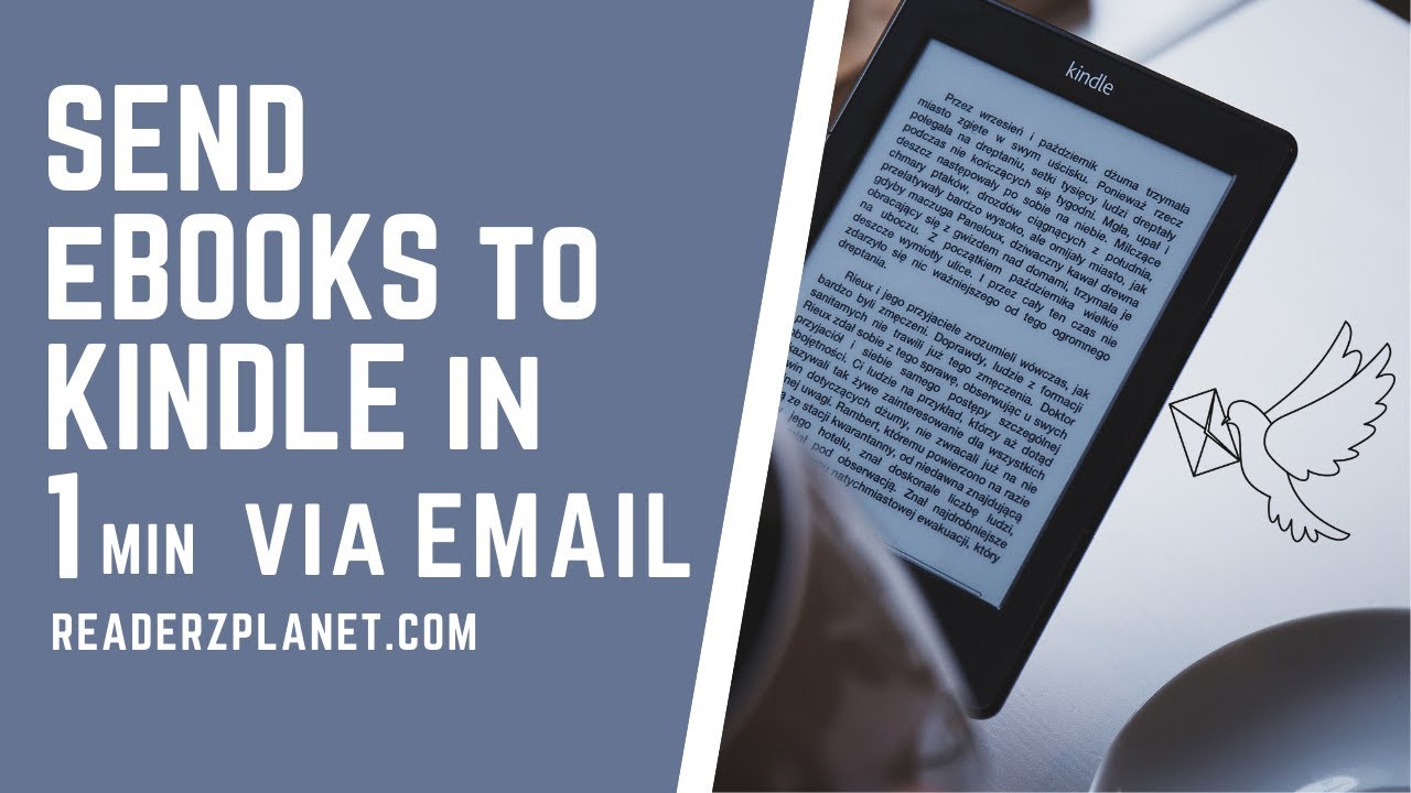 how to send files to kindle through email