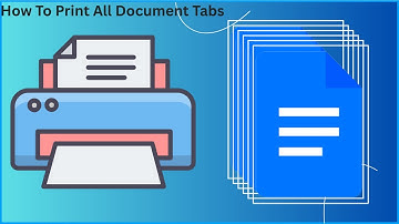 Google Docs: How To Print All Document Tabs (in 30 seconds)