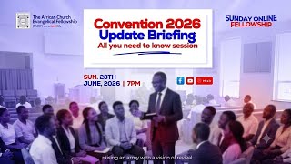 TACEF Sunday Online Fellowship – Convention 2026 Special Broadcast