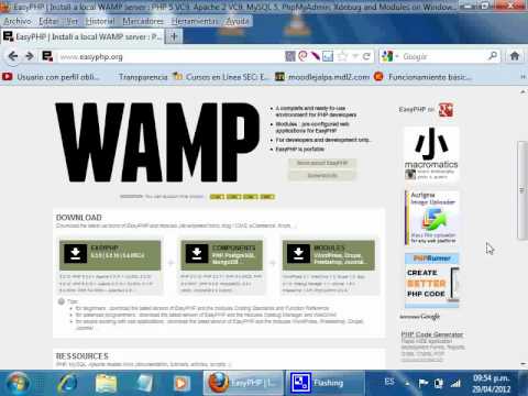 TÉLÉCHARGER EASYPHP 5.3.9 GRATUIT