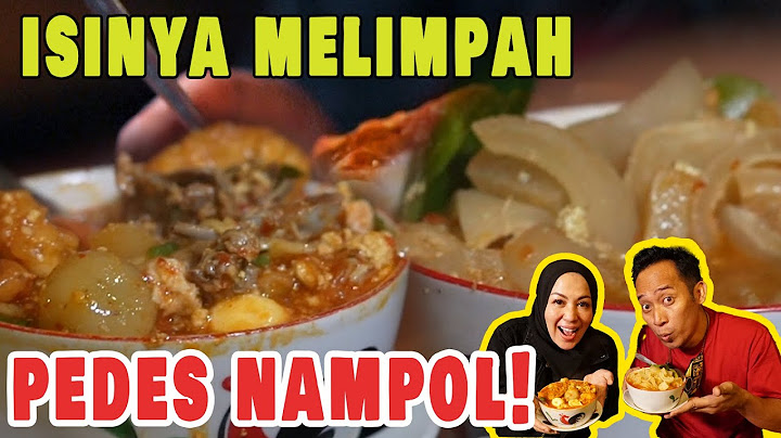 SEBLAK ISINYA MELIMPAH, PEDESNYA NAMPOL!!!