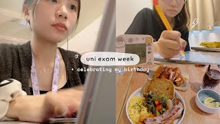[UNI VLOG] Studying for NTU Exam Hell Week & Moving Out of Hall + Birthday Celebration 😵‍💫