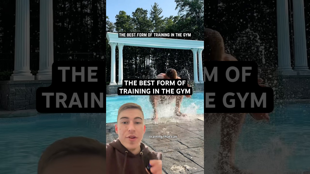 The best form of training in the gym. Follow me if you want to learn how to train like an athlete