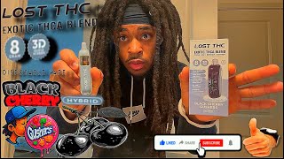 LOST THC 8 Gram Disposable Vape review exotic THCA blend vape