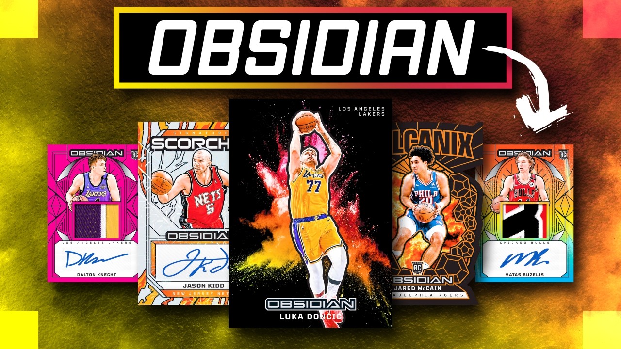 2024-25 Obsidian Basketball - Full Checklist Breakdown, Autos, Inserts, 3 Case Hits!