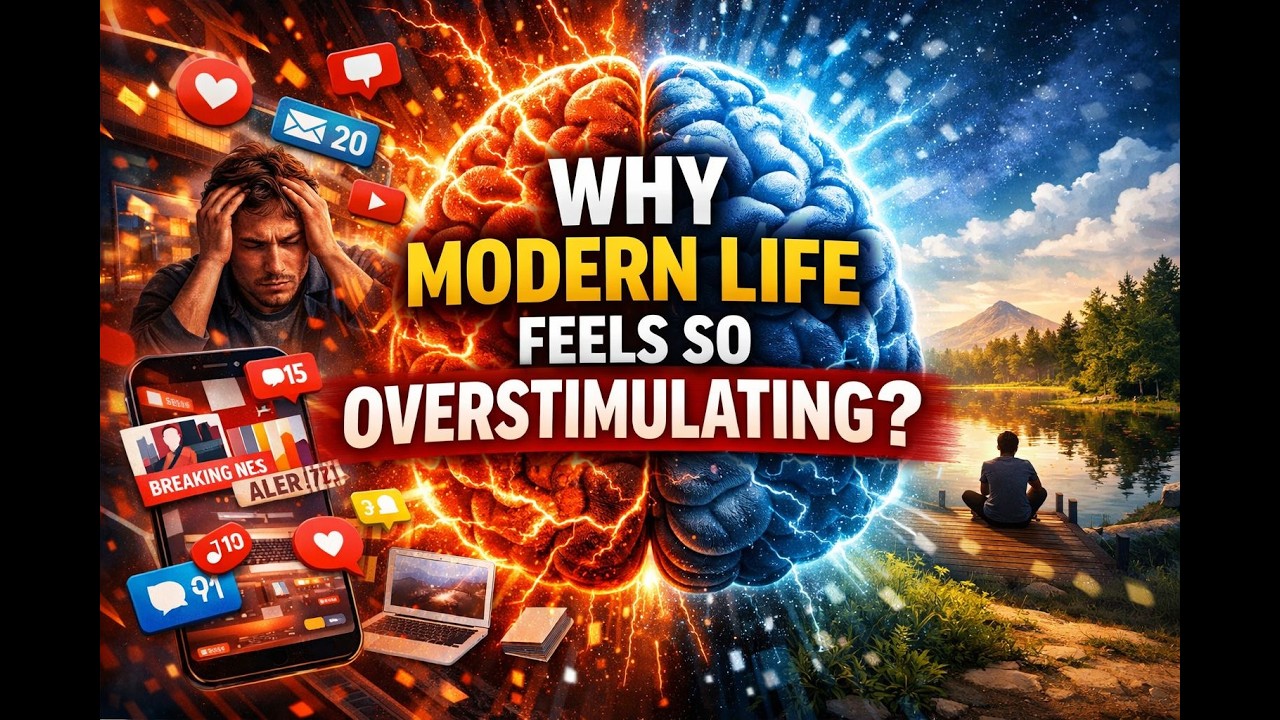 Why Modern Life Feels So Overstimulating