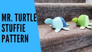 Turtle Stuffie Sewing Tutorial - Free Pattern!