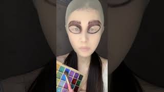 Creepy Doll Makeup With Stocking Hack