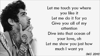 ZAYN - Sweat (lyrics)