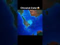 Chicxulub crater and dinosaur extinction🦕🦖🌏☄️#chicxulub #dinosaur #extinction