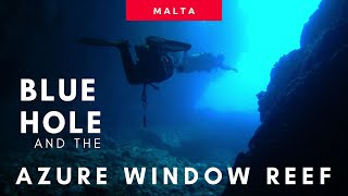 BLUE HOLE & AZURE WINDOW REEF | MALTA SCUBA DIVING