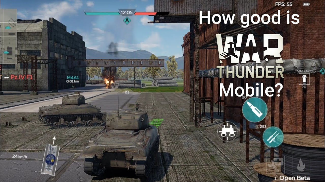 War Thunder Mobile - First Open Beta Gameplay - YouTube