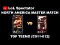2017.11.10 [C011-012] [NA] North America Master - Dragonlily  TOP Teemo vs Jayce