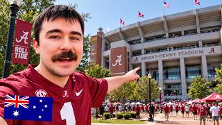 Aussies FIRST Experience of Southern FOOTBALL Town 🇺🇸 (Tuscaloosa)