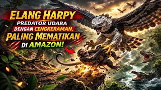 Elang Harpy, Predator Udara Dengan Cengkeraman Paling Mematikan Di Amazon!
