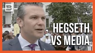 Pete Hegseth Roasts Media for Hit Pieces After Disgruntled Leakers Get Fired
