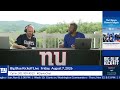 Wrapping Up Camp in West Virginia | Big Blue Kickoff Live | New York Giants