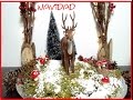D.I.Y. Ideas - Mini Jardin Navideño  para decorar tu casa en Navidad -muñeco - venado Rudolf