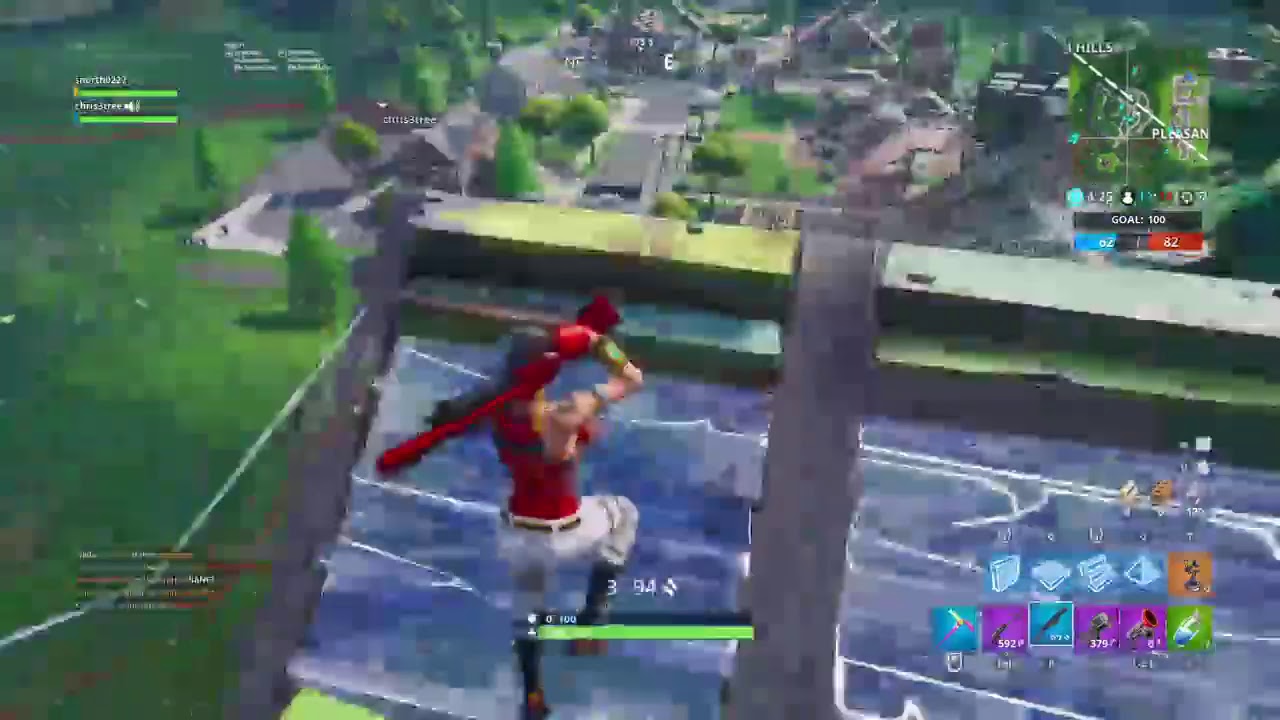 The Candy Cane pickaxe returnes // Fortnite Gameplay YouTube