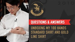 Unboxing A New 100 Hands Standard Shirt and Gold Line Shirt - Q&A