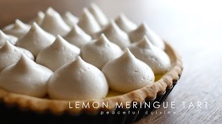 Lemon meringue tart ｜ Peaceful Cuisine&#39;s recipe transcription