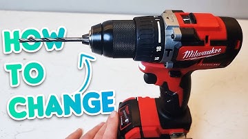 How To Change The Drill Bit On A Milwaukee Drill