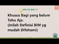 DEFINISI BIM DARI 2D, 3D, 4D, 5D, 6D, 7D (Bahasa Indonesia)