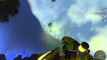 Firefall - BUG - hovering brontodon