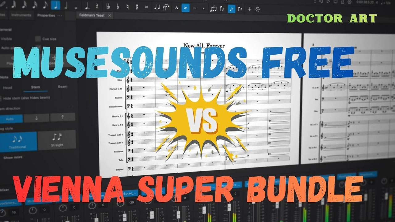 Muse Hub FREE vs VIENNA SUPER BUNDLE (TEST)