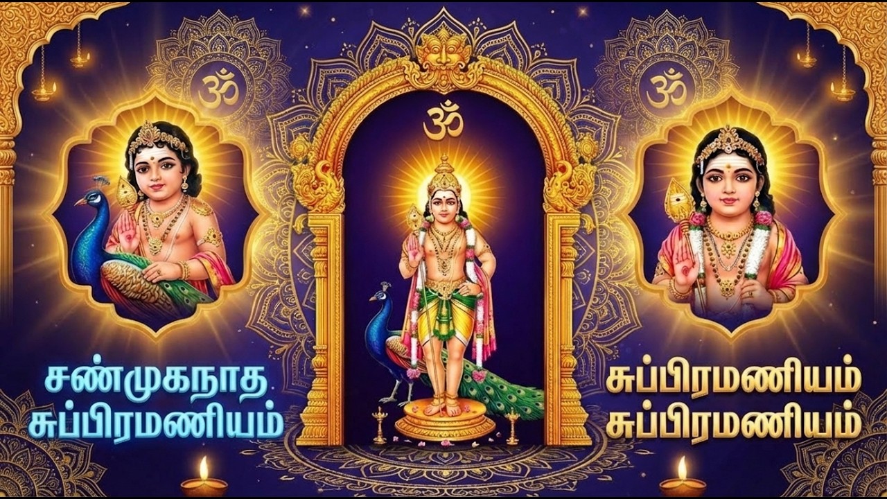 Thursday Special Vetrivel Murugan Bhakti Songs | Powerful Murugan Tamil Bhakti Padalgal
