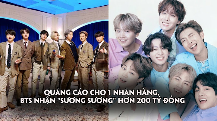 Bts đã quảng cáo cho những thương hiệu nào năm 2024