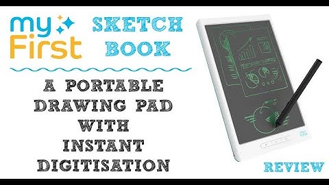 myFirst Sketch Book - A Portable Drawing Pad Review