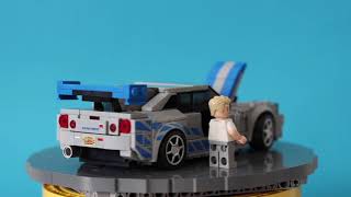 LEGO MOC Nissan Skyline R34 GTR with Openable Doors, Hood, and Trunk by  BluesCarLego