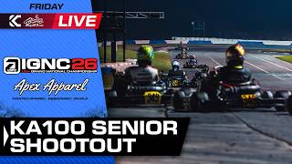 2026 IAME USA Grand National Championship | Mooresville, NC | Apex Apparel KA100 Senior Shootout
