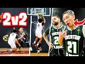 IT GOT BLOODY! PHYSICAL 2V2 BASKETBALL! (Ft. Jay Jones, White Iverson & Nelson Chan)