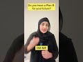 Do You Have a Plan B for Your Future? 🤔✨shorts #canadalife #canadamoms