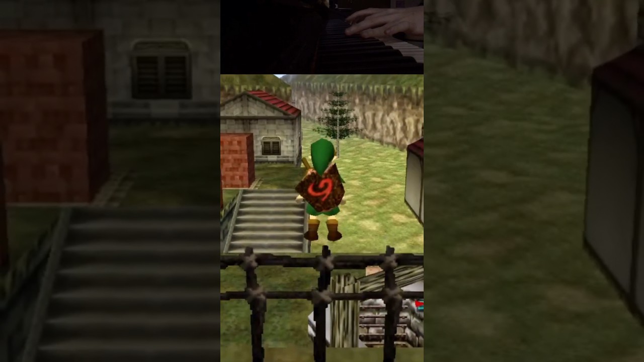 Kakariko Village piano (Full version coming soon) zelda ocarinaoftime