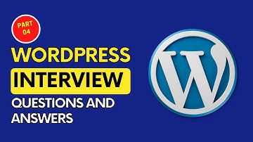 WordPress-interviewvragen en -antwoorden in 2022 - Deel 4 | SoftAsia Tech Tutorial