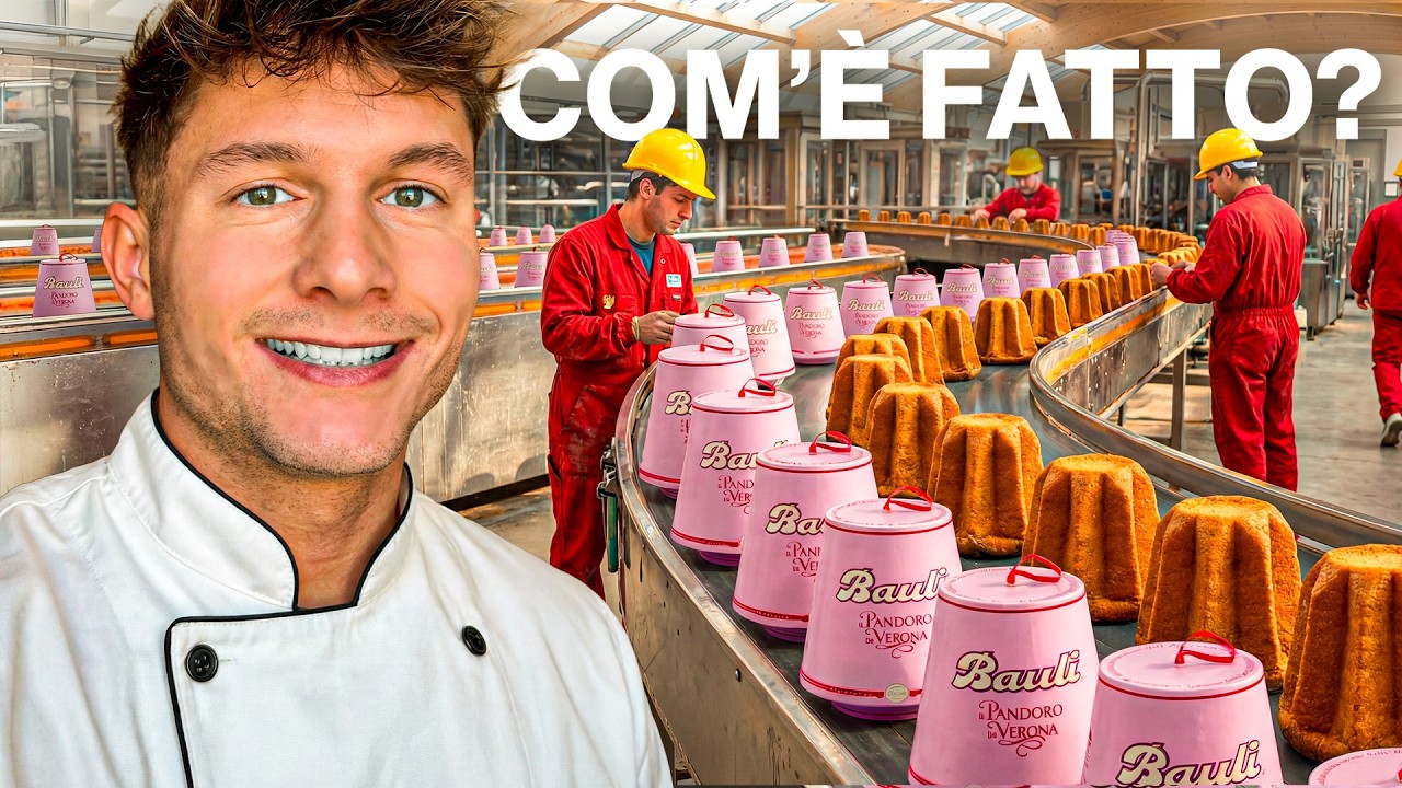 Dentro la Fabbrica di BAULI 🎄 Come si fanno Pandori e Panettoni