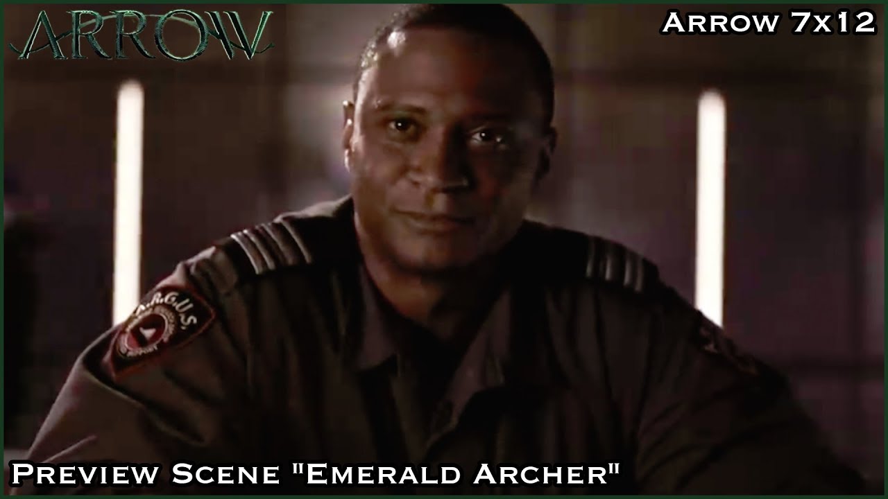 Arrow 7x12 Preview Scene "Emerald Archer" #1 - 150th Episode