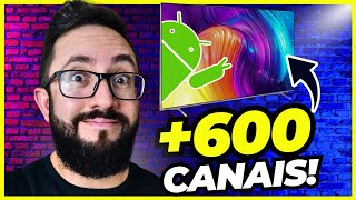 Como Liberar GRÁTIS + De 600 Canais Na Sua ANDROID TV OU GOOGLE TV! IPTV GRÁTIS 2024!