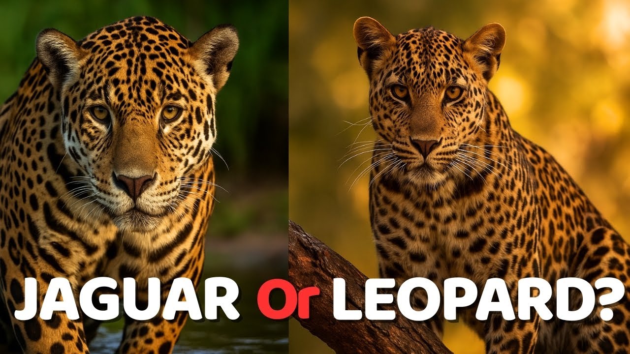 Jaguar vs Leopard – Spot the Difference in 5 Minutes!