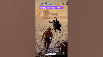 angry vader ‼️ like and sub #love #starwars #battlefront2 #gaming #games #live #wow #funny #fyp #woo