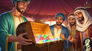 قصة تاجر الجواهر الغامض، من القصص المشوقة قبل النوم، ضع السماعات واستمع، سوق الحكايات والقصص