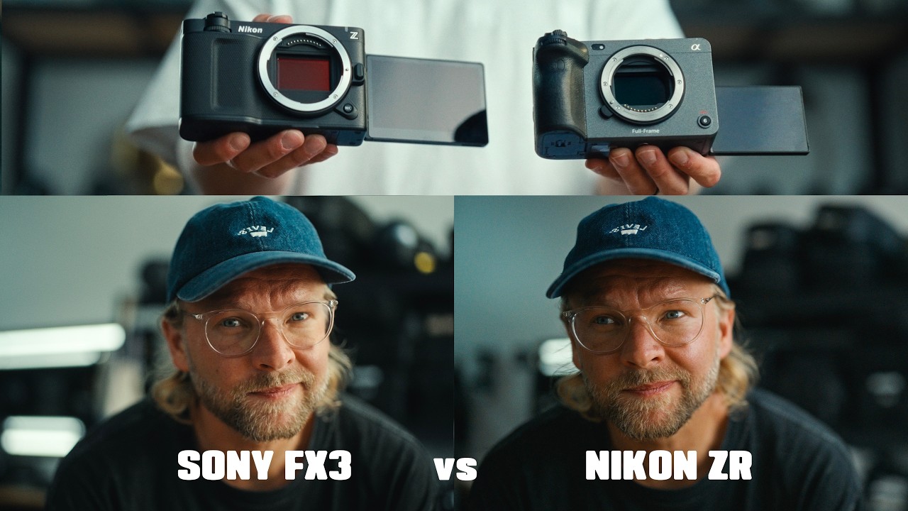 Nikon ZR vs Sony FX3 // Side by Side Comparison Footage