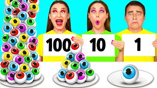 100 Слоев Еды Челлендж c Fun Teen