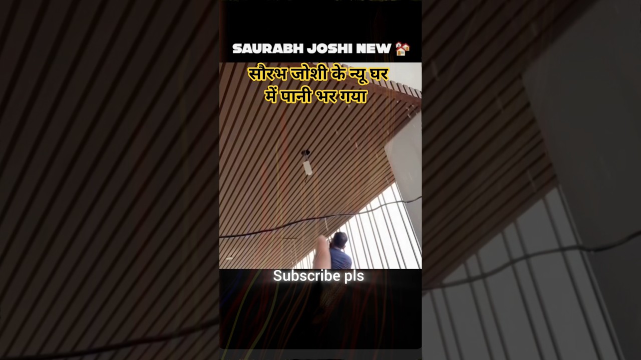 Saurabh Joshi ke New ghar me pani bhar gaya ! New home fully water 